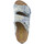 Schoenen Dames Sandalen / Open schoenen Colors of California Two buckle denim sandal Wit