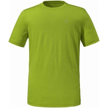 Textiel Heren T-shirts korte mouwen SchÖffel  Groen