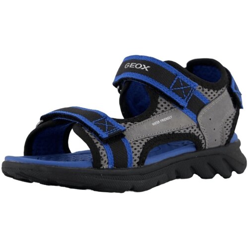 Schoenen Jongens Sandalen / Open schoenen Geox  Blauw