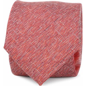 Textiel Heren Stropdassen en accessoires Suitable Stropdas Zijde Rood K81-1 Rood
