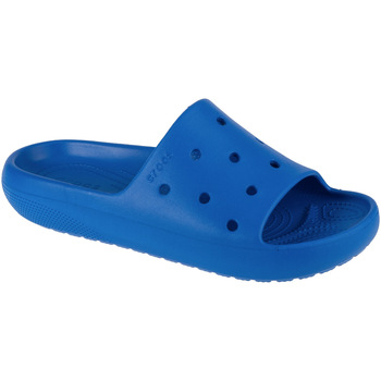 Schoenen Heren Sloffen Crocs Classic Slide V2 Blauw