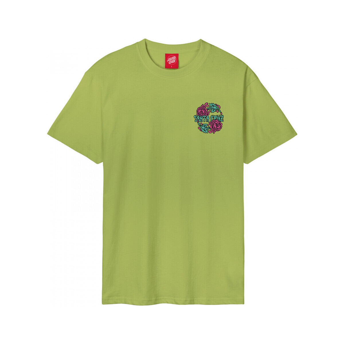 Textiel Heren T-shirts & Polo’s Santa Cruz Dressen rose crew two Groen
