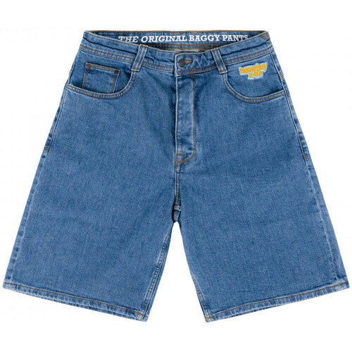 Textiel Heren Korte broeken / Bermuda's Homeboy X-tra monster denim shorts Blauw