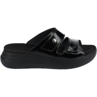 Schoenen Dames Leren slippers Vital Muiltjes Zwart