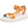 Schoenen Dames Sandalen / Open schoenen Rieker  Oranje