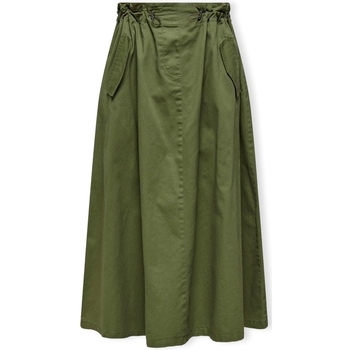 Only Rok Pamala Long Skirt Capulet Olive