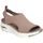 Schoenen Dames Sandalen / Open schoenen Skechers 119346-MOC Bruin