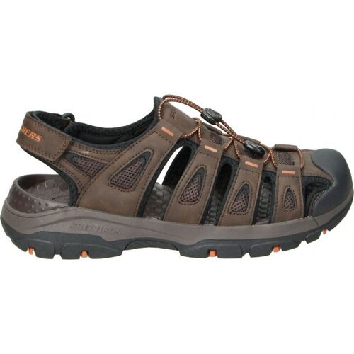 Schoenen Heren Sandalen / Open schoenen Skechers SANDALIAS  204111-CHOC CABALLERO CHOCOLATE Bruin