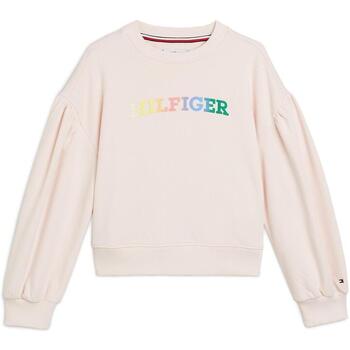 Textiel Meisjes Sweaters / Sweatshirts Tommy Hilfiger  Roze