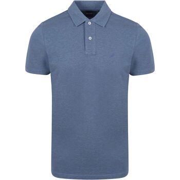 Textiel Heren T-shirts & Polo’s Suitable Mang Poloshirt Blauw Blauw