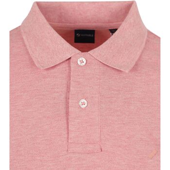 Suitable Mang Poloshirt Roze Roze