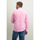 Textiel Heren Overhemden lange mouwen State Of Art Overhemd Linnen Roze Roze