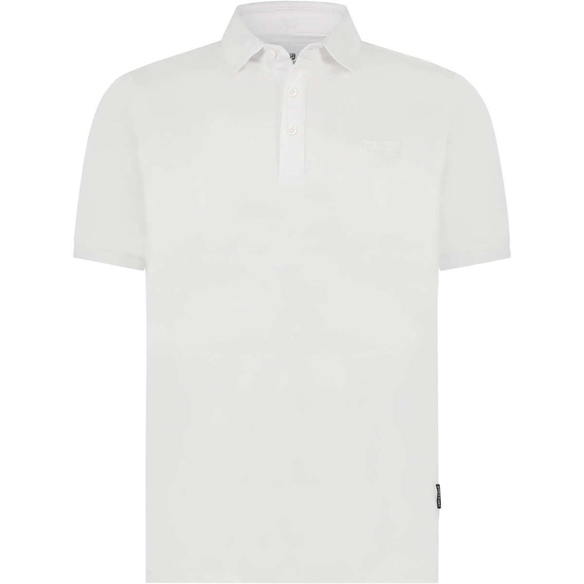 Textiel Heren T-shirts & Polo’s State Of Art Piqué Polo Wit Wit