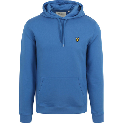 Textiel Heren Sweaters / Sweatshirts Lyle And Scott Hoodie Mid Blauw Blauw