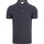 Textiel Heren T-shirts & Polo’s Profuomo Piqué Poloshirt Navy Blauw