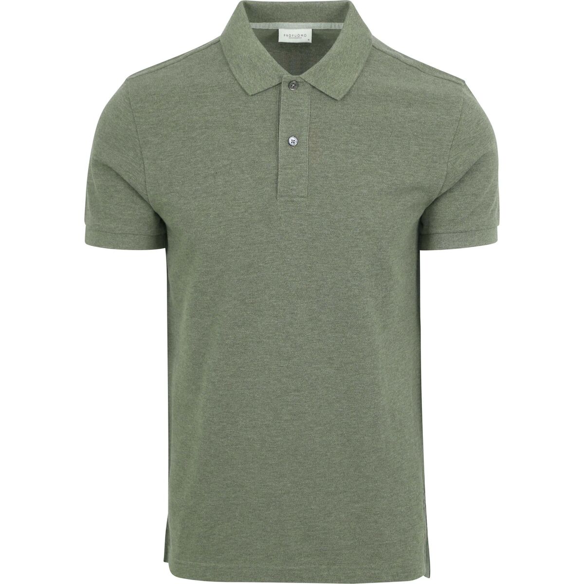 Textiel Heren T-shirts & Polo’s Profuomo Piqué Poloshirt Groen Groen