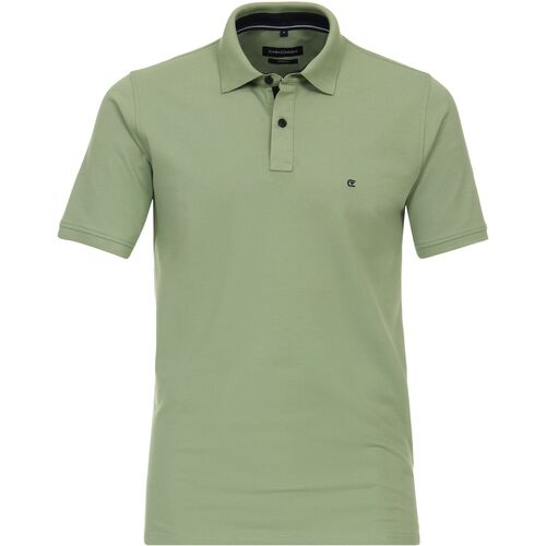 Textiel Heren T-shirts & Polo’s Casa Moda Poloshirt Groen Groen