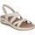 Schoenen Dames Sandalen / Open schoenen Skechers 163387-DKNT Beige