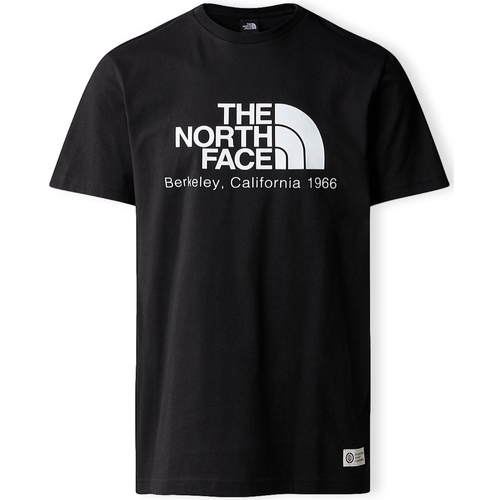 Textiel Heren T-shirts & Polo’s The North Face Berkeley California T-Shirt - Black Zwart