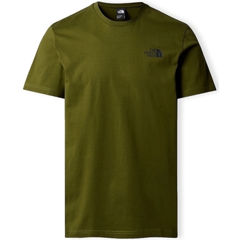 Textiel Heren T-shirts & Polo’s The North Face Redbox Celebration T-Shirt - Forest Olive Groen