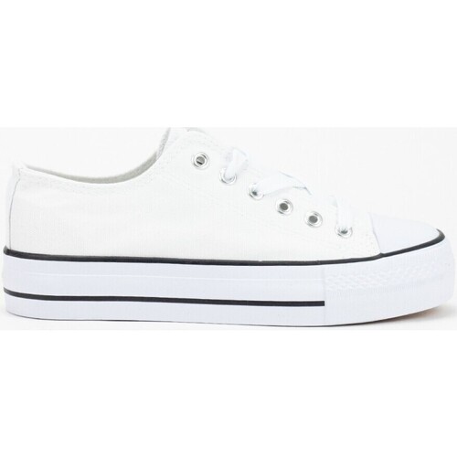 Schoenen Dames Lage sneakers Keslem Zapatillas  en color blanco para Wit