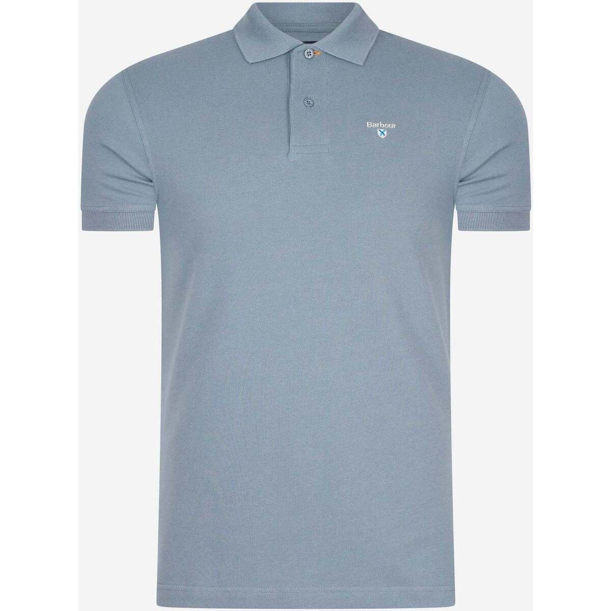 Textiel Heren T-shirts & Polo’s Barbour Sports polo Blauw