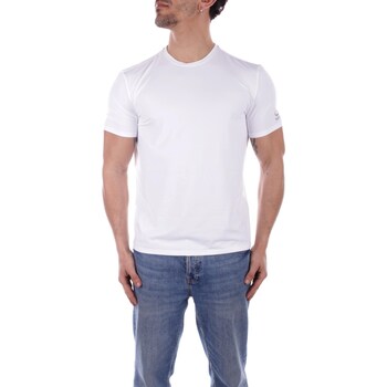 Textiel Heren T-shirts korte mouwen Suns TSS41029U Wit
