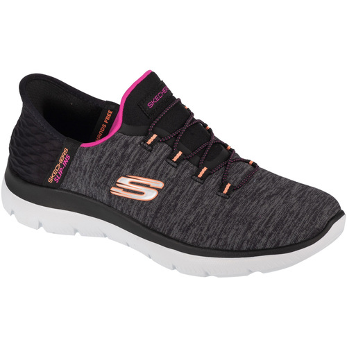Schoenen Dames Lage sneakers Skechers Summits - Dazzling Haze Zwart