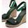 Schoenen Dames Sandalen / Open schoenen Tommy Hilfiger  Groen
