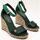 Schoenen Dames Sandalen / Open schoenen Tommy Hilfiger  Groen
