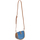 Tassen Dames Handtassen lang hengsel U.S Polo Assn. BEUHU2816WIP-LIGHT BLUEBEIGE Multicolour
