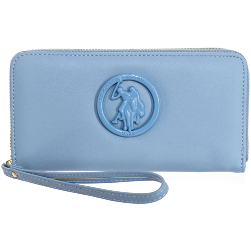 Tassen Dames Portemonnees U.S Polo Assn. BEUPS5465WVP-LIGHT BLUE Blauw