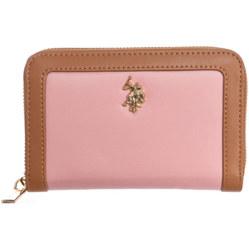 Tassen Dames Portemonnees U.S Polo Assn. BIUHU4931WIP-LIGHT ROSE Multicolour