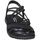 Schoenen Dames Sandalen / Open schoenen Skechers 163185-BBK Zwart