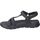 Schoenen Dames Sandalen / Open schoenen Skechers 141451-BBK Zwart
