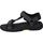 Schoenen Heren Sandalen / Open schoenen Skechers 204351-BKGY Zwart