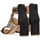 Schoenen Dames Sandalen / Open schoenen Etika 73779 Zwart