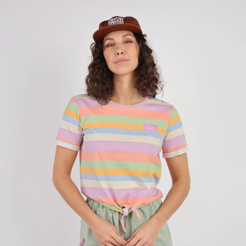 Oxbow Gestreept geknoopt T-shirt TOSKED Other