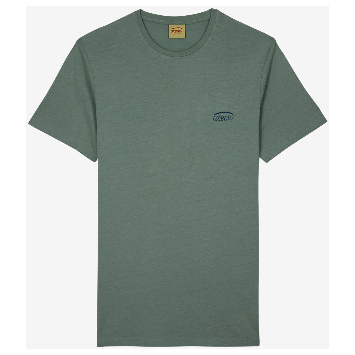 Textiel Heren T-shirts korte mouwen Oxbow Grafisch T-shirt met korte mouwen TAAROA Groen