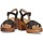 Schoenen Dames Sandalen / Open schoenen Etika 73809 Zwart