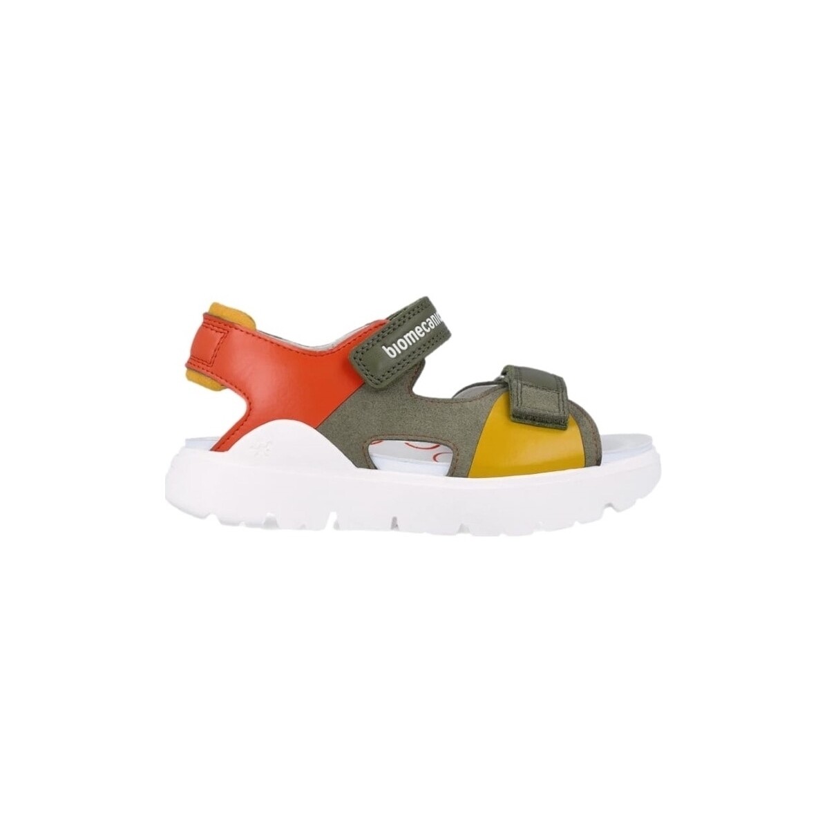 Schoenen Kinderen Sandalen / Open schoenen Biomecanics Kids Sandals 242272-C - Military Oranje