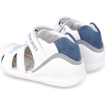 Biomecanics Kids Sandals 242123-A - White Blauw