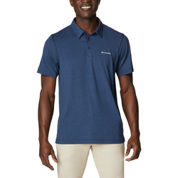 Textiel Heren Polo's korte mouwen Columbia Tech Trail Polo Shirt Blauw