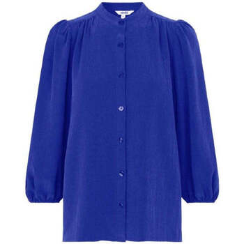 Textiel Dames Tops / Blousjes Mbym Blauwe blouse Solstice Blauw