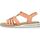 Schoenen Dames Sandalen / Open schoenen Rieker V0651 Oranje