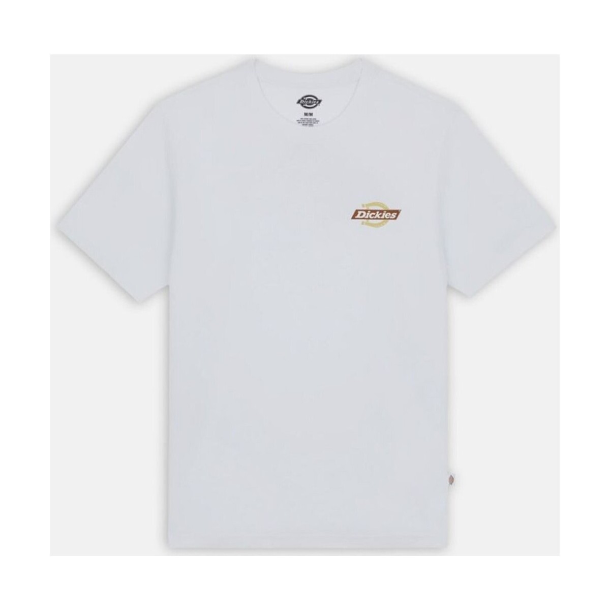 Textiel Heren T-shirts & Polo’s Dickies  Wit