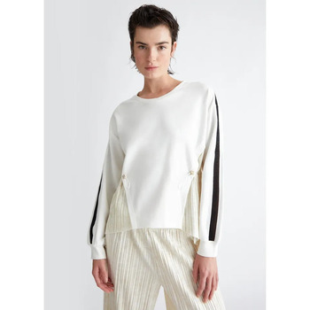 Textiel Dames Sweaters / Sweatshirts Liu Jo TA4027-JS182 Ivoor