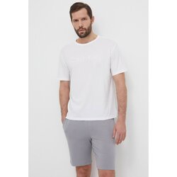 Textiel Heren T-shirts korte mouwen Calvin Klein Jeans 000NM2501E Wit