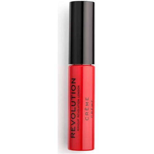 schoonheid Dames Lipstick Makeup Revolution Crème Lippenstift 6ml - 132 Cherry Oranje