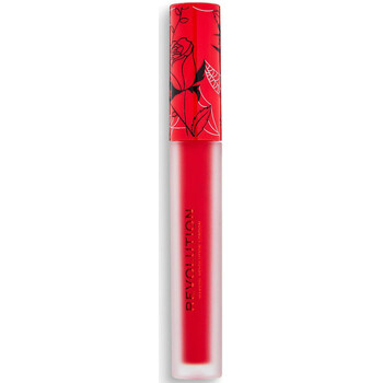 schoonheid Dames Lipstick Makeup Revolution Vinyl Vloeibare Lippenstift - Haunted Rood